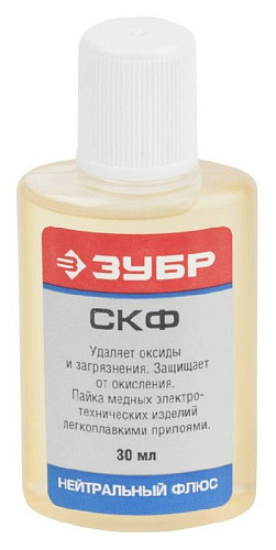 Флюс нейтральный СКФ 30 гр. ЗУБР Флюс нейтральный СКФ 30 гр. ЗУБР