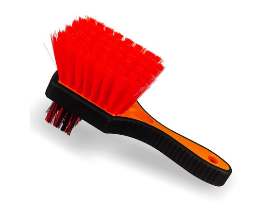 Щетка для мытья шин двойная с мягким и жестким ворсом RUNTEC Щетка для мытья шин двойная с мягким и жестким ворсом RUNTEC