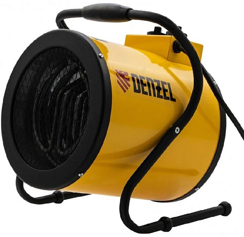 Пушка тепловая электрическая 4,5 кВт, 230 В, 400 м3/ч, 3 реж.вентилятор Denzel SFH-5000 Пушка тепловая электрическая 4,5 кВт, 230 В, 400 м3/ч, 3 реж.вентилятор Denzel SFH-5000