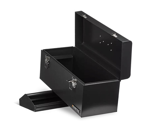 Ящик для инструмента металлический 430x180x190 мм, 1 отделение, съемная полка RUNTEC Ящик для инструмента металлический 430x180x190 мм, 1 отделение, съемная полка RUNTEC