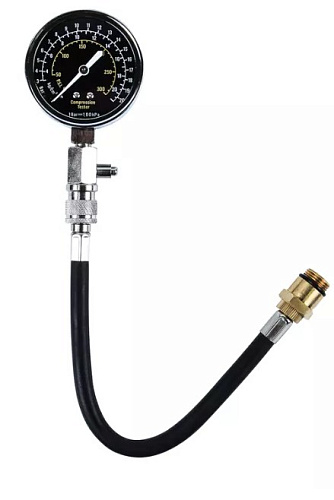 Компрессометр бензиновый 3 предм, в кейсе Licota Компрессометр бензиновый 3 предм, в кейсе Licota