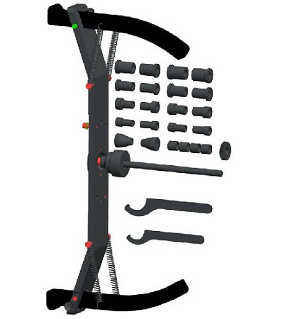 Адаптер для балансировки мотоциклетных колес SIVIK для балансировочного станка Адаптер для балансировки мотоциклетных колес SIVIK для балансировочного станка