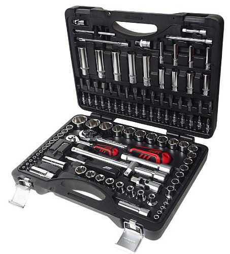 Набор инструмента 110 предм (1/4", 1/2") Super Lock кейс JTC Набор инструмента 110 предм (1/4", 1/2") Super Lock кейс JTC