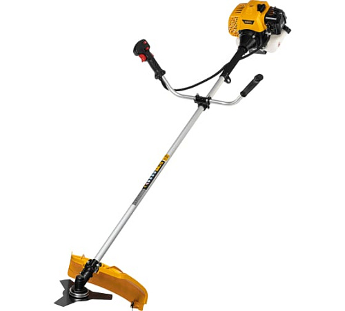 Бензотриммер (мотокоса) 43 см3, 2,5 л.с., 9500 об/мин, ш/с 420/255 мм Denzel DR-43 Бензотриммер (мотокоса) 43 см3, 2,5 л.с., 9500 об/мин, ш/с 420/255 мм Denzel DR-43