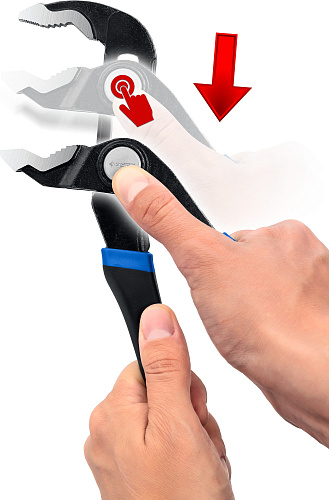 Клещи переставные 200 мм/8" ЗУБР Клещи переставные 200 мм/8" ЗУБР