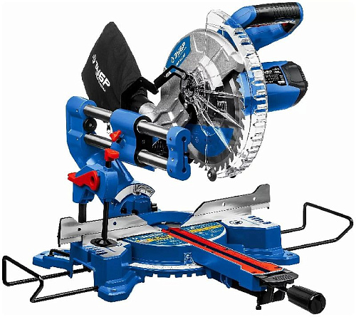 Пила торцовочная 2000 Вт, диск 255 мм, 5000 об/мин с протяжкой ЗУБР Профессионал Пила торцовочная 2000 Вт, диск 255 мм, 5000 об/мин с протяжкой ЗУБР Профессионал