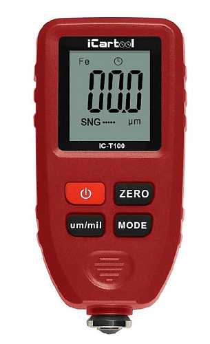 Толщиномер лакокрасочных покрытий Fe, NFe ICARTOOL IC-T100 Толщиномер лакокрасочных покрытий Fe, NFe ICARTOOL IC-T100