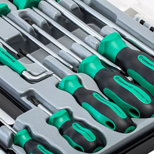 Набор отверток 12 шт в пластиковом кейсе GARWIN PRO Набор отверток 12 шт в пластиковом кейсе GARWIN PRO