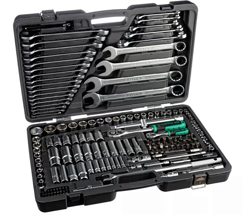 Набор инструмента 169 предм. (1/2", 1/4") в разборном кейсе GARWIN Набор инструмента 169 предм. (1/2", 1/4") в разборном кейсе GARWIN