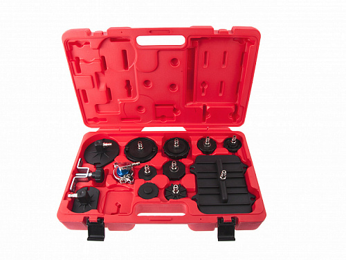 Комплект крышек адаптеров для установки прокачки тормозной системы,13 предметов МАСТАК 102-40113 Комплект крышек адаптеров для установки прокачки тормозной системы,13 предметов МАСТАК 102-40113