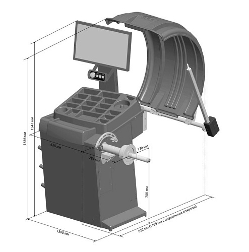 Станок балансировочный SIVIK Galaxy Станок балансировочный SIVIK Galaxy