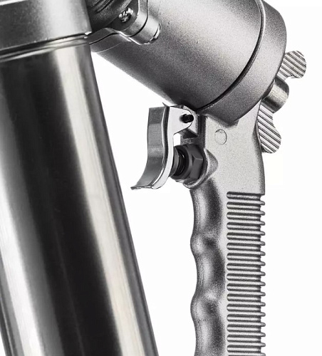 Шприц для смазки пневматический 400 мл, 6.2 бар, регулируемая ручка RUNTEC Шприц для смазки пневматический 400 мл, 6.2 бар, регулируемая ручка RUNTEC