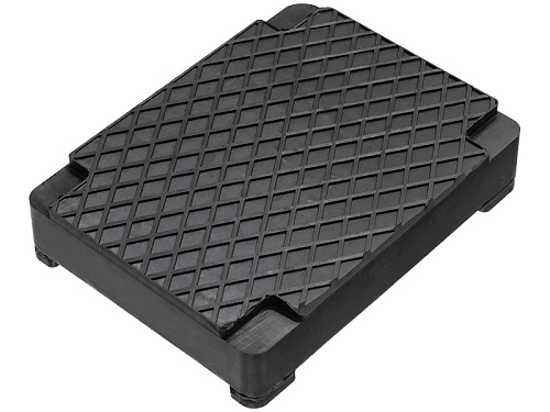 Накладка резиновая для ножничных подъемников (наборная) 160*120*35 мм Накладка резиновая для ножничных подъемников (наборная) 160*120*35 мм