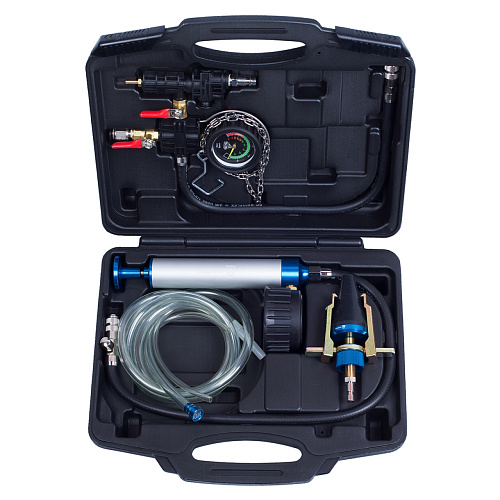 Набор для тестирования герметичности системы охлаждения универсальный 3 предм. МАСТАК Набор для тестирования герметичности системы охлаждения универсальный 3 предм. МАСТАК