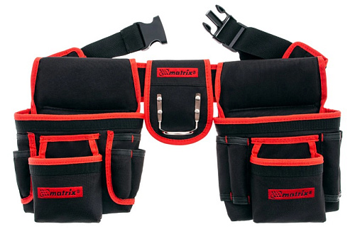 Пояс для инструмента 20 карманов + держатель для молотка Matrix Пояс для инструмента 20 карманов + держатель для молотка Matrix