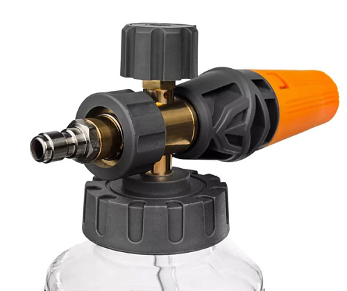 Пеногенератор для моек высокого давления 1 л RUNTEC Пеногенератор для моек высокого давления 1 л RUNTEC