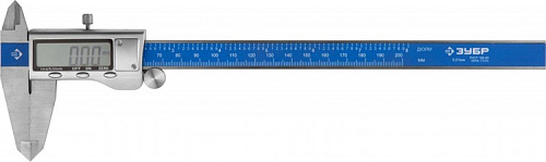 Штангенциркуль цифровой ШЦЦ-I-200 (0,01) нержавеющая сталь ЗУБР Штангенциркуль цифровой ШЦЦ-I-200 (0,01) нержавеющая сталь ЗУБР