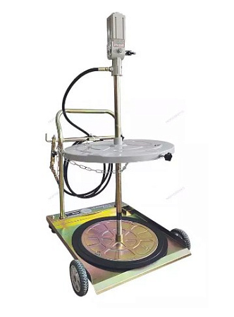 Нагнетатель смазки пневматический для бочек 200 л, с тележкой NORDBERG Нагнетатель смазки пневматический для бочек 200 л, с тележкой NORDBERG