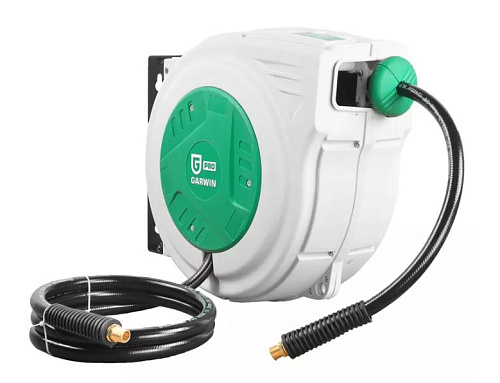 Катушка пневмошланга 10/15 мм, 15 м, 3/8" GARWIN Катушка пневмошланга 10/15 мм, 15 м, 3/8" GARWIN