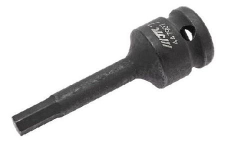 Головка торцевая ударная HEX 1/2" H 7 мм L=78 мм JTC Головка торцевая ударная HEX 1/2" H 7 мм L=78 мм JTC