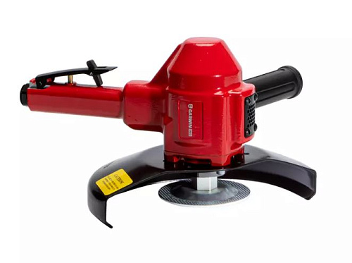 Пневмошлифмашина угловая (УШМ) 225 мм, 6000 об/мин с рычажным включатем GARWIN Пневмошлифмашина угловая (УШМ) 225 мм, 6000 об/мин с рычажным включатем GARWIN