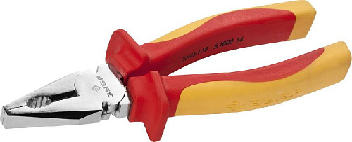 Плоскогубцы комбинированные диэлектрические 180 мм (до 1000 В) ЗУБР ПРОФИЭЛЕКТРИК Плоскогубцы комбинированные диэлектрические 180 мм (до 1000 В) ЗУБР ПРОФИЭЛЕКТРИК