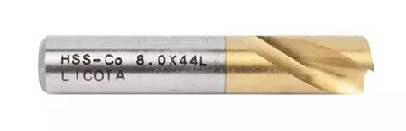Сверло для точечной сварки 8*42.6 мм под пневмодрель HSS-Co Licota Сверло для точечной сварки 8*42.6 мм под пневмодрель HSS-Co Licota
