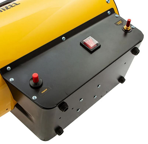 Пушка тепловая газовая 50,0 кВт, 1400м.куб/час, 3,3кг/ч Denzel GHG-50 Пушка тепловая газовая 50,0 кВт, 1400м.куб/час, 3,3кг/ч Denzel GHG-50