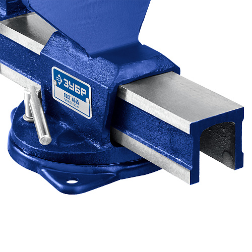 Тиски слесарные 80 мм поворотные, чугун ЗУБР ЭКСПЕРТ Тиски слесарные 80 мм поворотные, чугун ЗУБР ЭКСПЕРТ