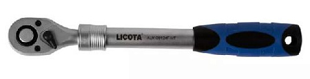 Трещотка 1/2" 305-445 мм, z=72 телескопическая CrV Licota Трещотка 1/2" 305-445 мм, z=72 телескопическая CrV Licota