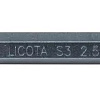 Бита H 2,5 L= 50 мм (1/4" HEX) усиленная Licota Бита H 2,5 L= 50 мм (1/4" HEX) усиленная Licota