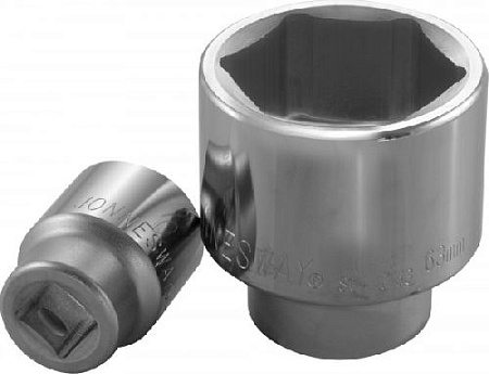 Головка торцевая 1" 60 мм, 6 гр., Jonnesway S04H8160 Головка торцевая 1" 60 мм, 6 гр., Jonnesway S04H8160