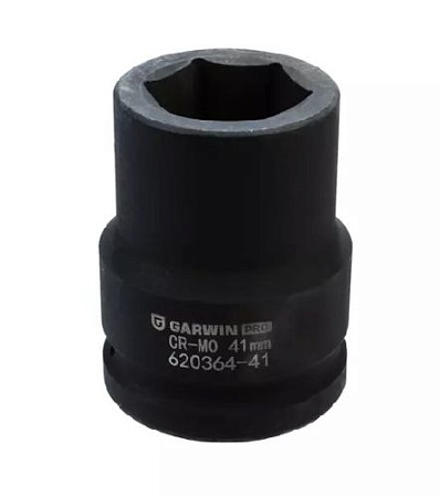 Головка торцевая ударная 1 1/2" 41 мм, 6 гр. GARWIN PRO Головка торцевая ударная 1 1/2" 41 мм, 6 гр. GARWIN PRO