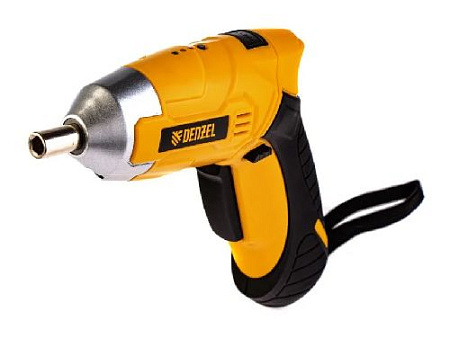 Отвертка аккумуляторная 4 Нм, 3,6 В, 1/4" с набором из 6 бит Denzel CSL-3,6-02 Отвертка аккумуляторная 4 Нм, 3,6 В, 1/4" с набором из 6 бит Denzel CSL-3,6-02