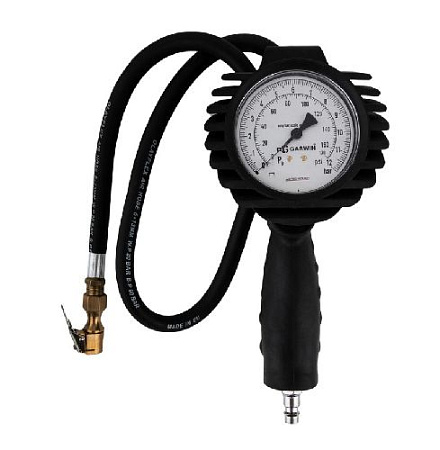 Пистолет для подкачки шин с манометром 12 бар GARWIN Пистолет для подкачки шин с манометром 12 бар GARWIN