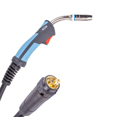 Горелка полуавтоматическая MIG-25 5м 230 А возд/охл Varteg Горелка полуавтоматическая MIG-25 5м 230 А возд/охл Varteg