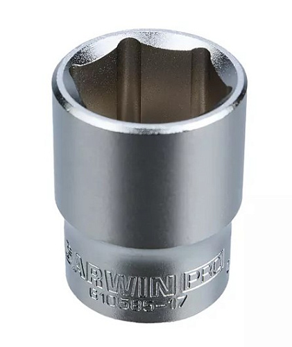 Головка торцевая 3/8" 17 мм, 6 гр., GARWIN Головка торцевая 3/8" 17 мм, 6 гр., GARWIN