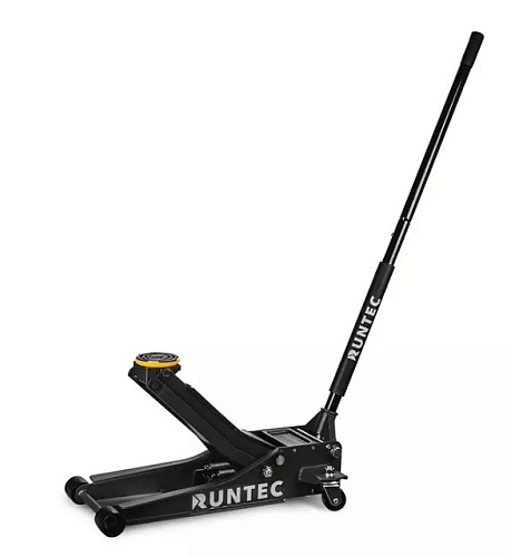 Домкрат подкатной 3 т 75-505 мм, низкого подхвата, усиленный RUNTEC Домкрат подкатной 3 т 75-505 мм, низкого подхвата, усиленный RUNTEC