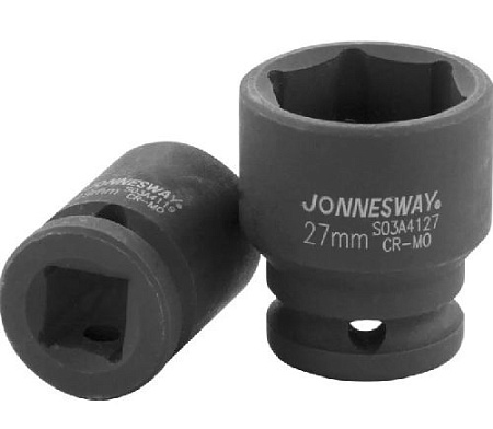 Головка торцевая ударная 1/2" 10 мм, 6 гр., CrMo Jonnesway S03A4110 Головка торцевая ударная 1/2" 10 мм, 6 гр., CrMo Jonnesway S03A4110