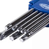 Набор ключей TORX угловых Т10-Т50 (9 шт) экстрадлинные Licota Набор ключей TORX угловых Т10-Т50 (9 шт) экстрадлинные Licota