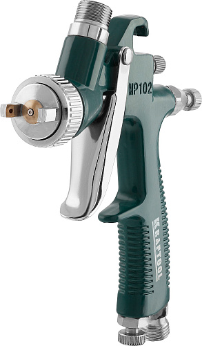 Краскопульт с верхним бачком 125 мл, HVLP, дюза 1,0 мм KRAFTOOL AirKraft Краскопульт с верхним бачком 125 мл, HVLP, дюза 1,0 мм KRAFTOOL AirKraft