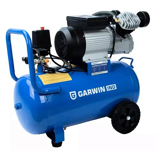 Компрессор масляный прямой привод 50 л, 2,2 кВт, 356 л/мин, 10 бар, 230 В GARWIN INDUSTRIAL Компрессор масляный прямой привод 50 л, 2,2 кВт, 356 л/мин, 10 бар, 230 В GARWIN INDUSTRIAL