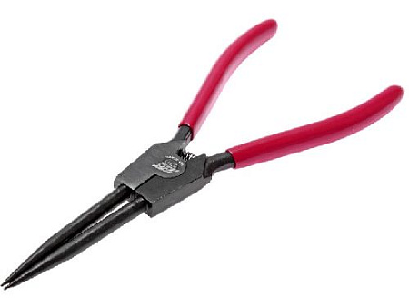 Съемник стопорных колец 255 мм разжим, прямой, удлиненный JTC Съемник стопорных колец 255 мм разжим, прямой, удлиненный JTC