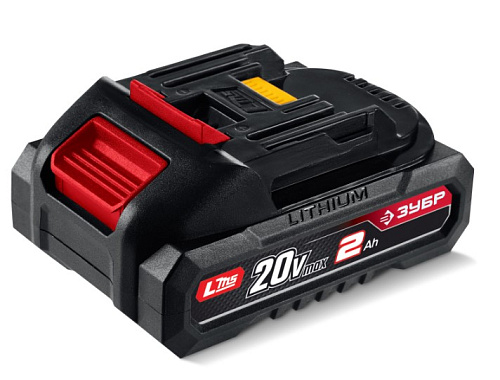 Аккумуляторная батарея 20 В, LMS, 2 Ач ЗУБР Аккумуляторная батарея 20 В, LMS, 2 Ач ЗУБР