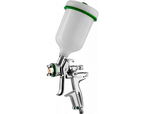 Краскопульт с верхним бачком 600 мл, HVLP, дюза 1,3 мм KRAFTOOL JETA 4000 Краскопульт с верхним бачком 600 мл, HVLP, дюза 1,3 мм KRAFTOOL JETA 4000