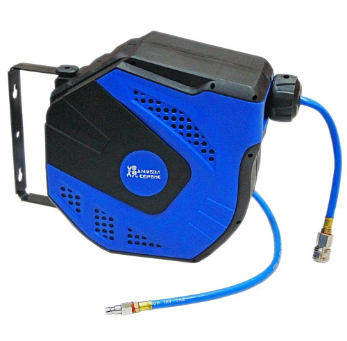 Катушка пневмошланга 8/12 мм, 15 м, гибридный (ПВХ + резина) MS TW ZYA03-Q15D Катушка пневмошланга 8/12 мм, 15 м, гибридный (ПВХ + резина) MS TW ZYA03-Q15D