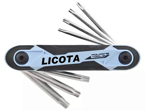 Набор ключей TORX Т10-Т40 (7 шт.) Licota Набор ключей TORX Т10-Т40 (7 шт.) Licota