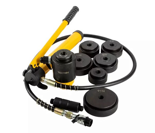 Пресс гидравлический для перфорирования листового металла с ручным насосом 15 т ТЕХРИМ НПРГ-15 Пресс гидравлический для перфорирования листового металла с ручным насосом 15 т ТЕХРИМ НПРГ-15