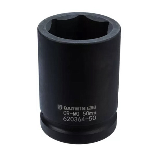 Головка торцевая ударная 1 1/2" 50 мм, 6 гр. GARWIN PRO Головка торцевая ударная 1 1/2" 50 мм, 6 гр. GARWIN PRO