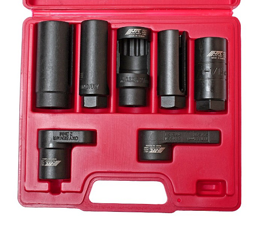 Набор головок для кислородных датчиков (7 шт) JTC Набор головок для кислородных датчиков (7 шт) JTC